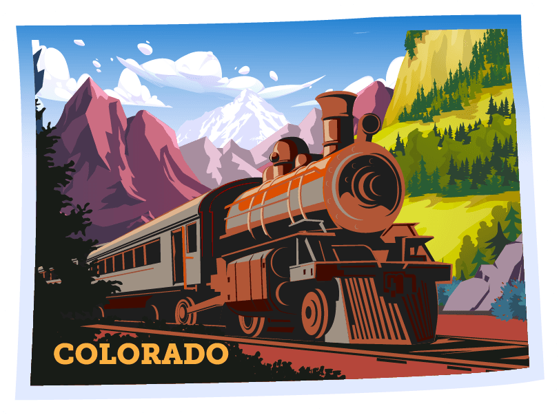 Explore Colorado Adventure Sticker