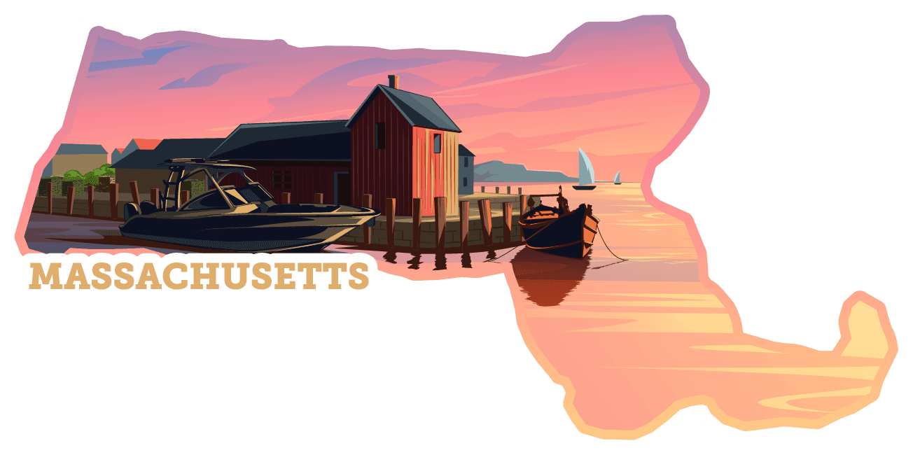 Explore Massachusetts Sticker