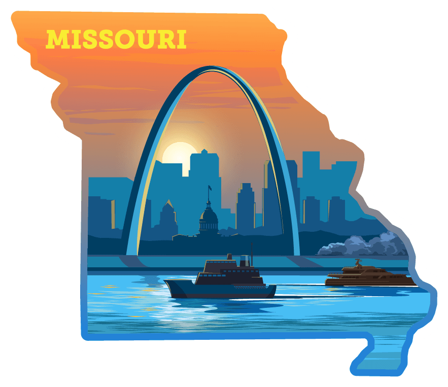 Explore Missouri Journey Sticker