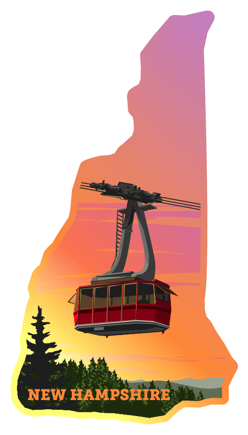 Explore New Hampshire Sticker