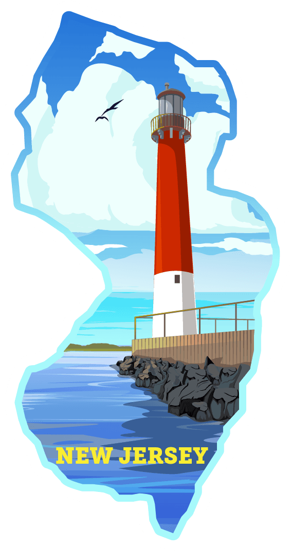 Explore New Jersey Sticker