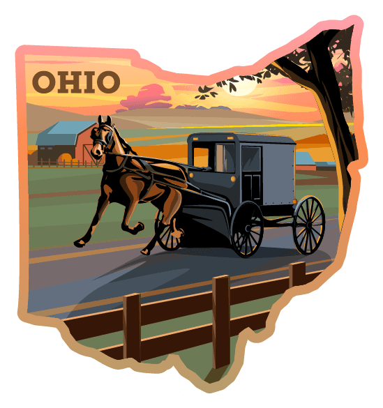 Explore Ohio Sticker