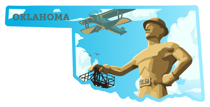 Explore Oklahoma Sticker