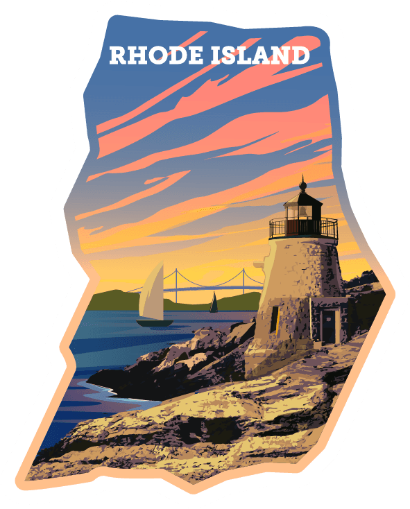 Explore Rhode Island Sticker