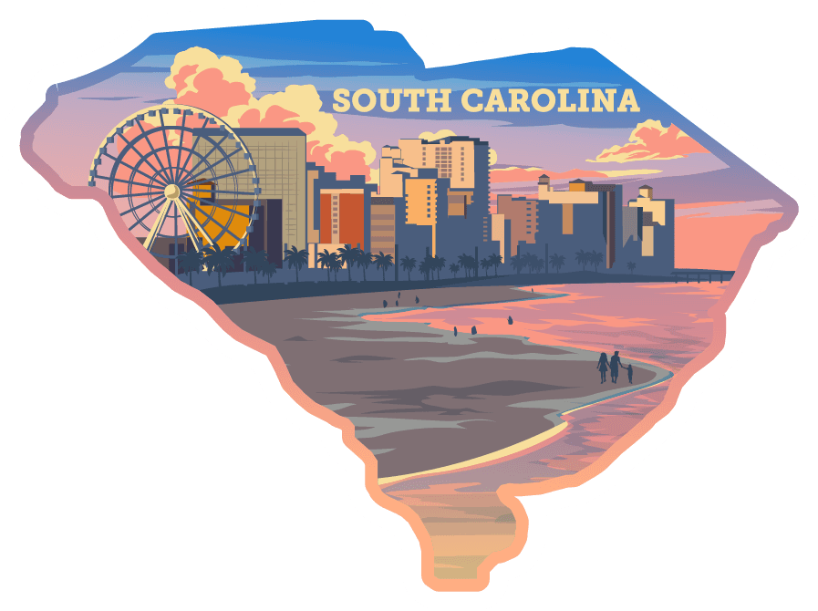 Explore South Carolina Sticker
