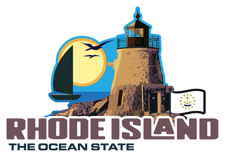 Rhode Island Coastal Adventure Sticker