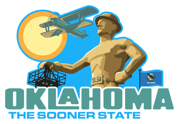 Oklahoma Plains Adventure Sticker