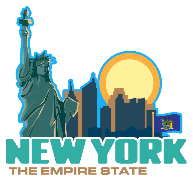 New York Adventure Journey Sticker