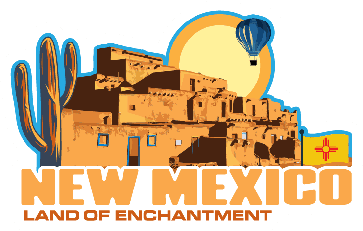 New Mexico Desert Spirit Sticker