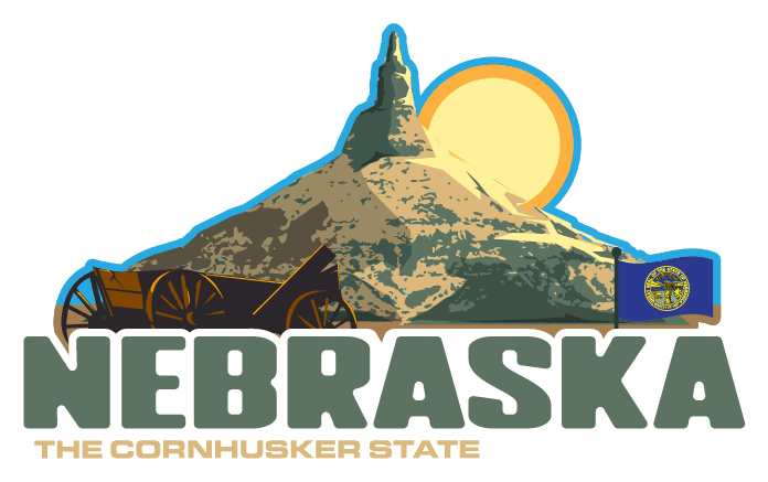 Nebraska Prairie Spirit Sticker