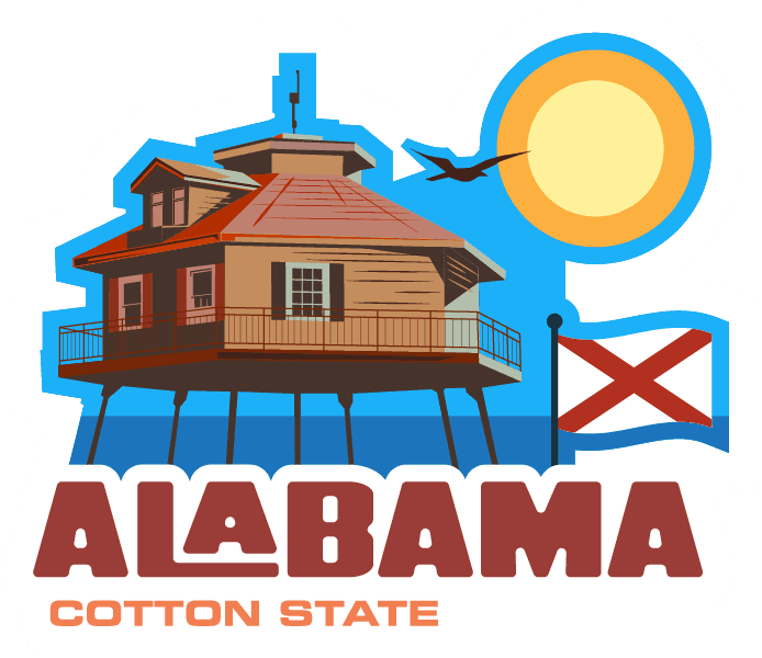 Alabama Southern Heritage Sticker