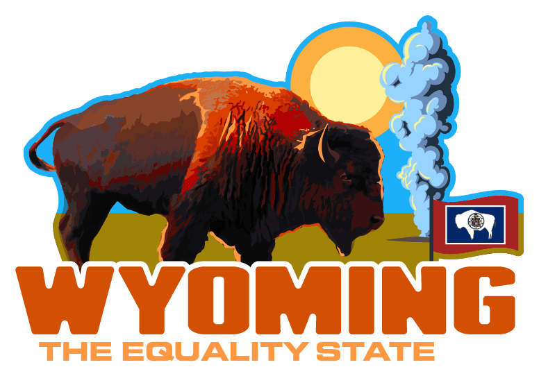 Wyoming Open Range Sticker