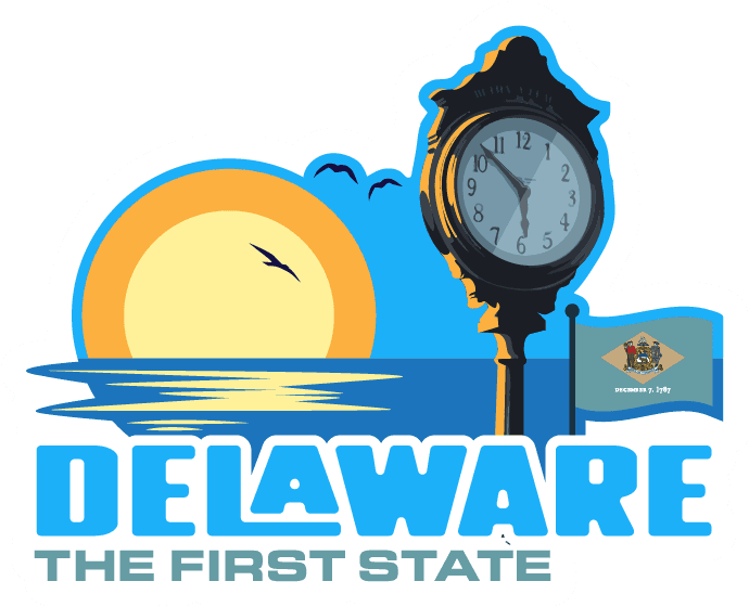 Delaware Coastal Adventure Sticker