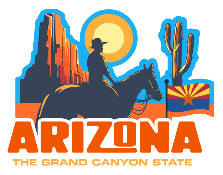 Arizona Desert Explorer Sticker