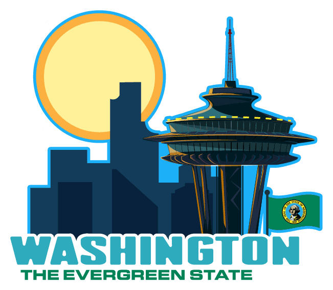 Washington Pacific Wilderness Sticker