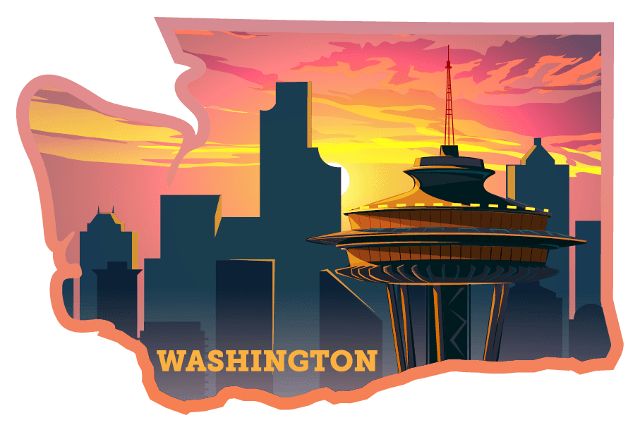 Explore Washington Sticker
