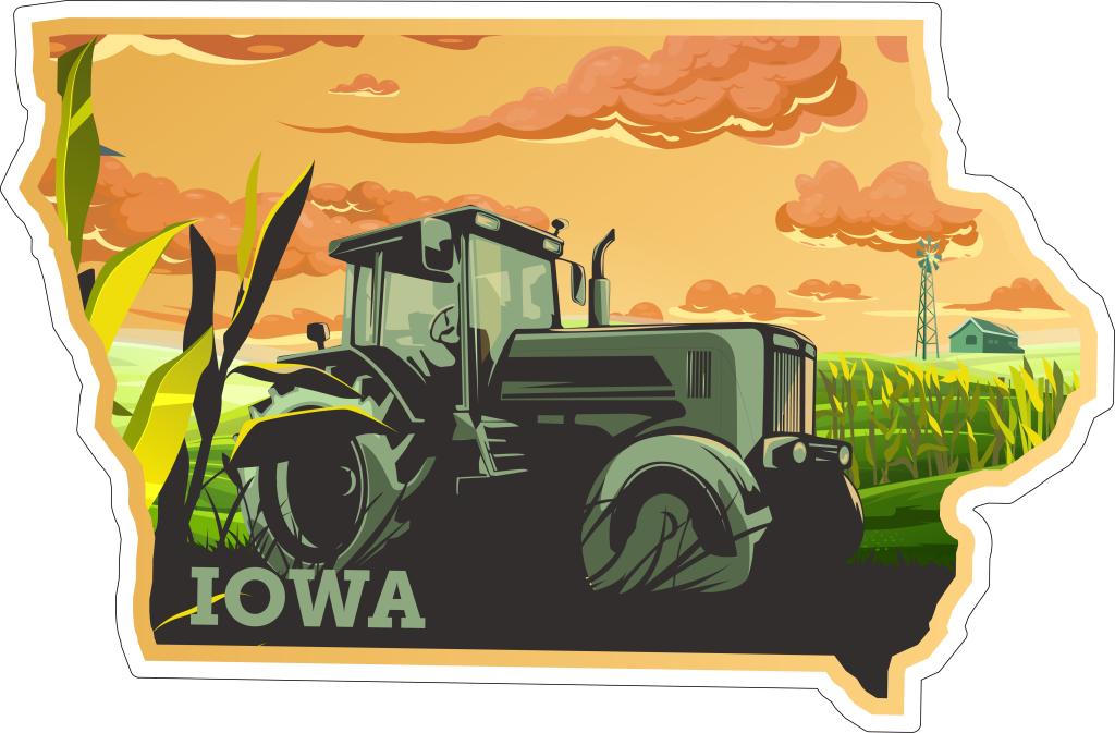 Iowa State Sticker