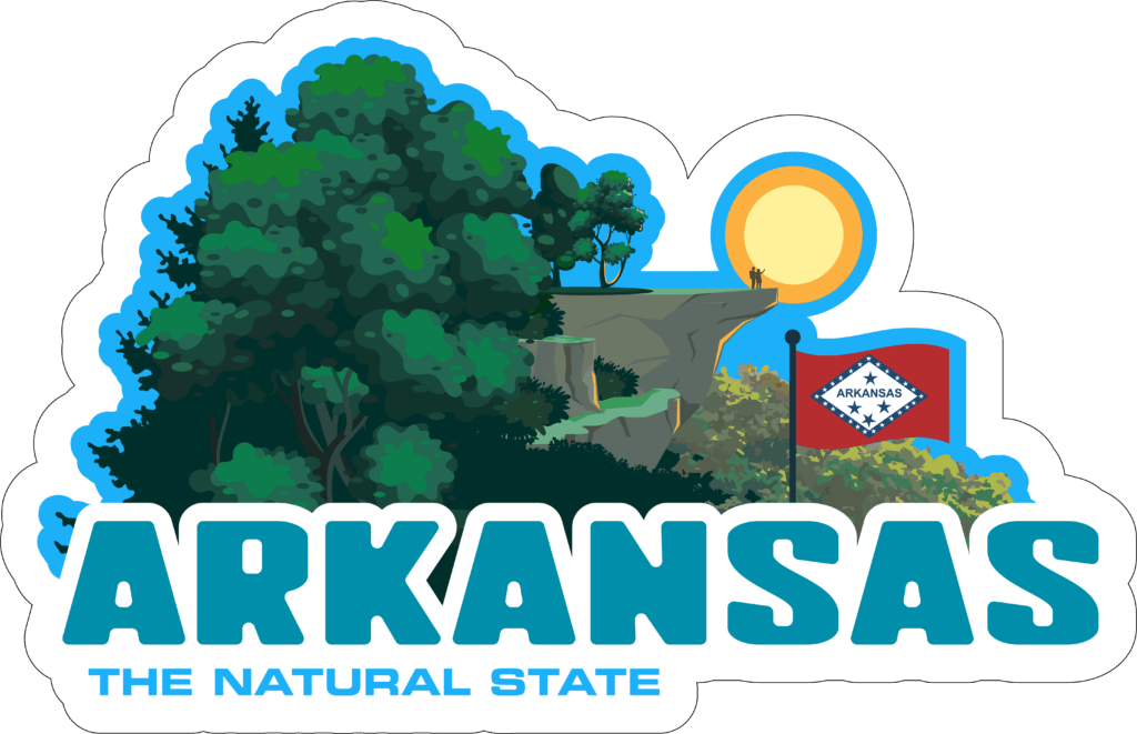 Arkansas Adventure Sticker