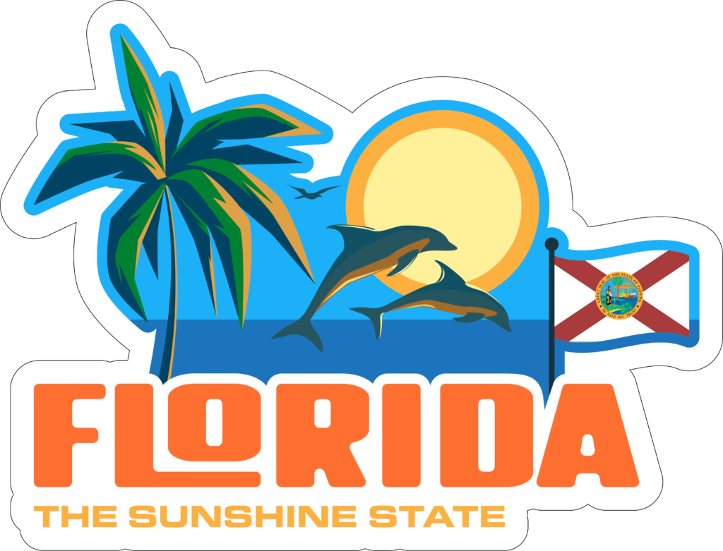 Florida Adventure Sticker