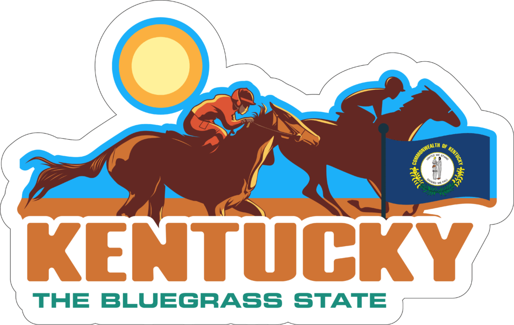 Kentucky Adventure Sticker