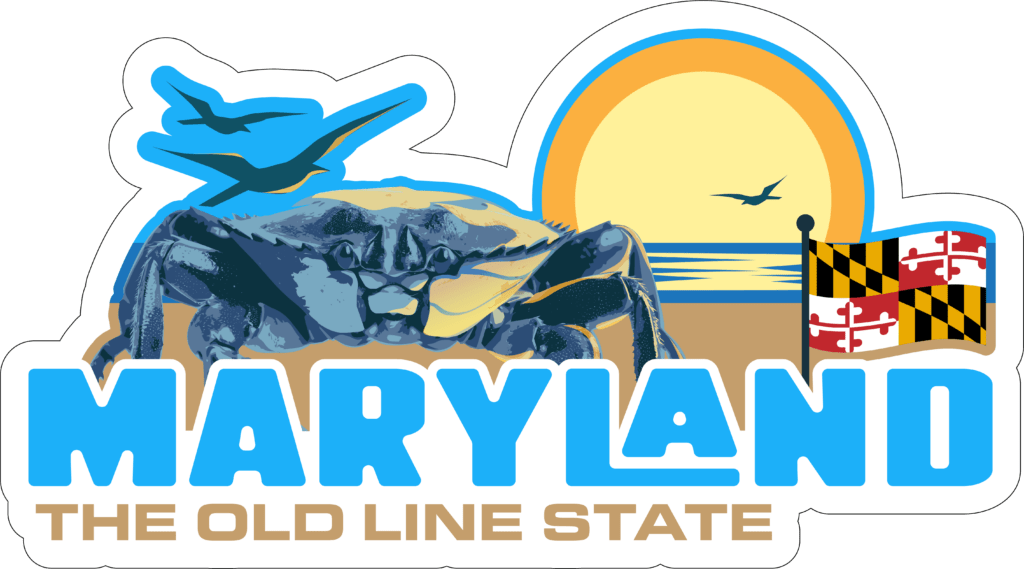 Maryland Adventure Sticker