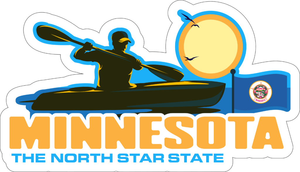 Minnesota Adventure Sticker