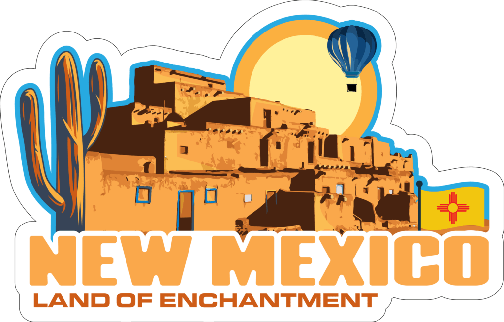 New Mexico Adventure Sticker
