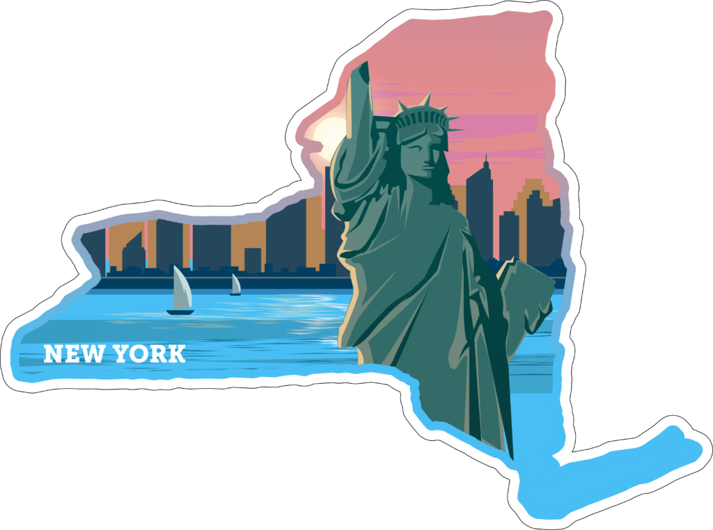 New York State Sticker