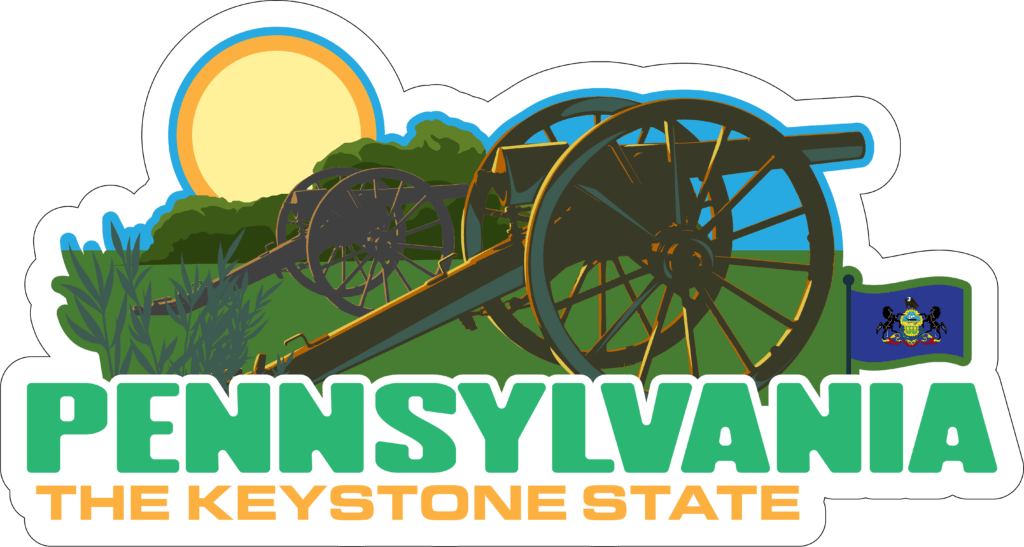 Pennsylvania Adventure Sticker