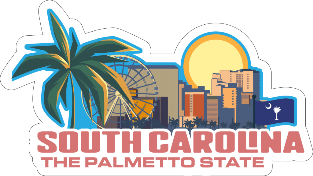 South Carolina Adventure Sticker