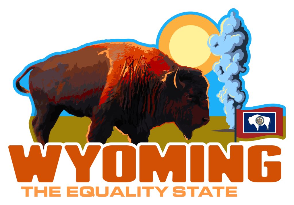 Wyoming Adventure Sticker